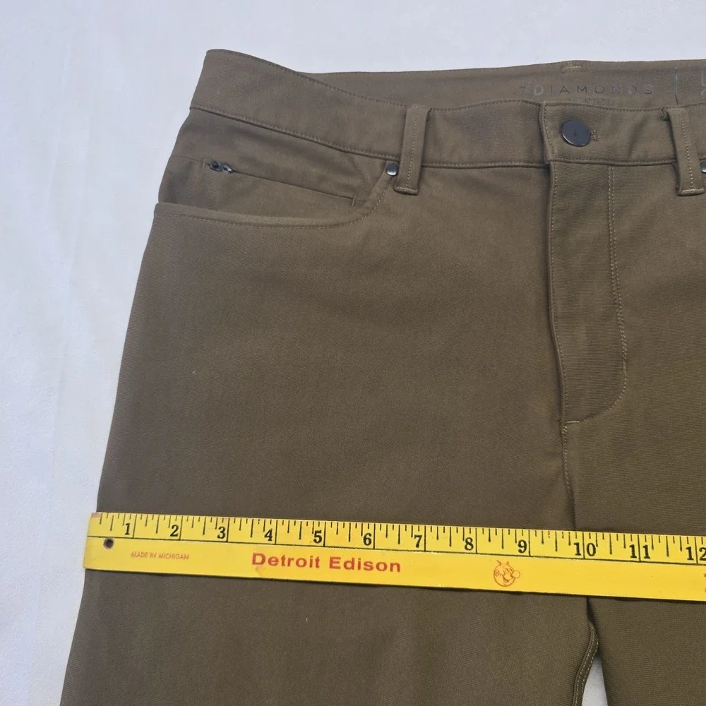 7‎ diamonds infinity pants Men (Actual Size 32x27) Brown